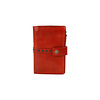 Sanne ritsportemonnee met studs  rood