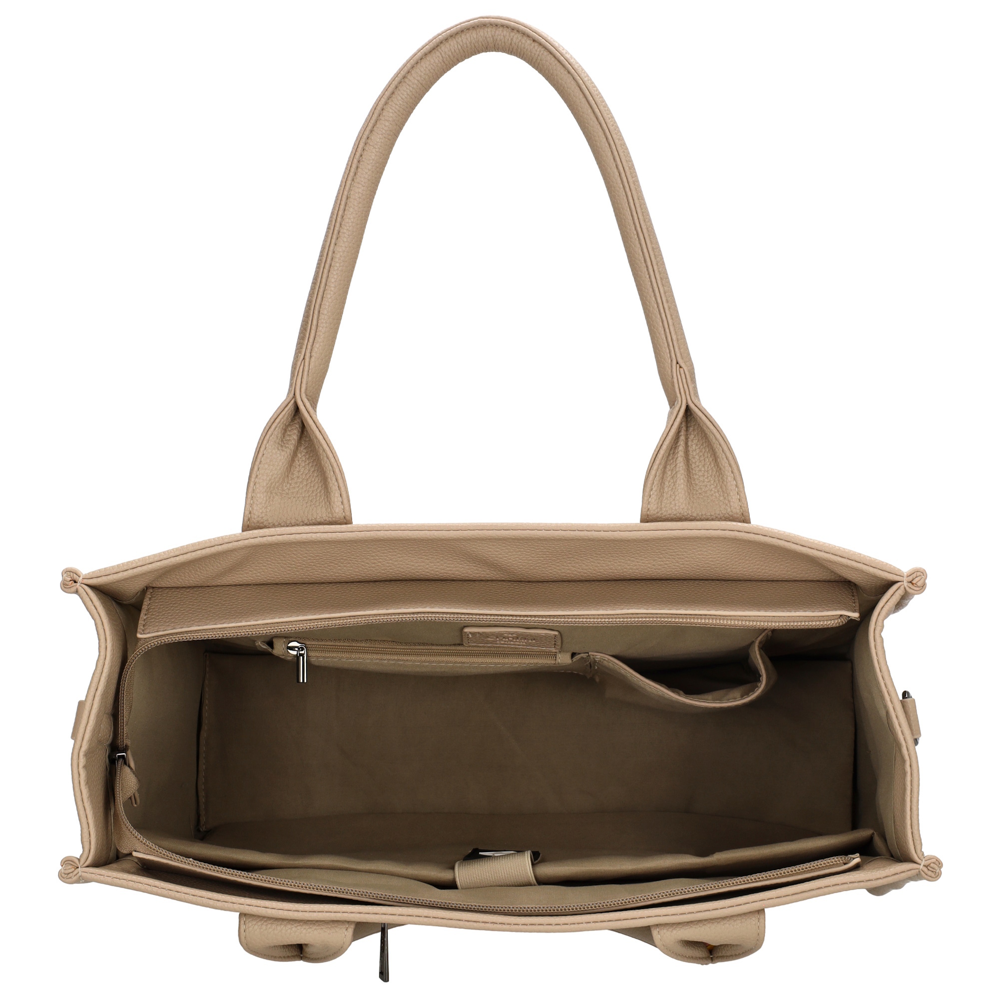 Charm London Charm London Bond Laptoptas 15,6 inch zand