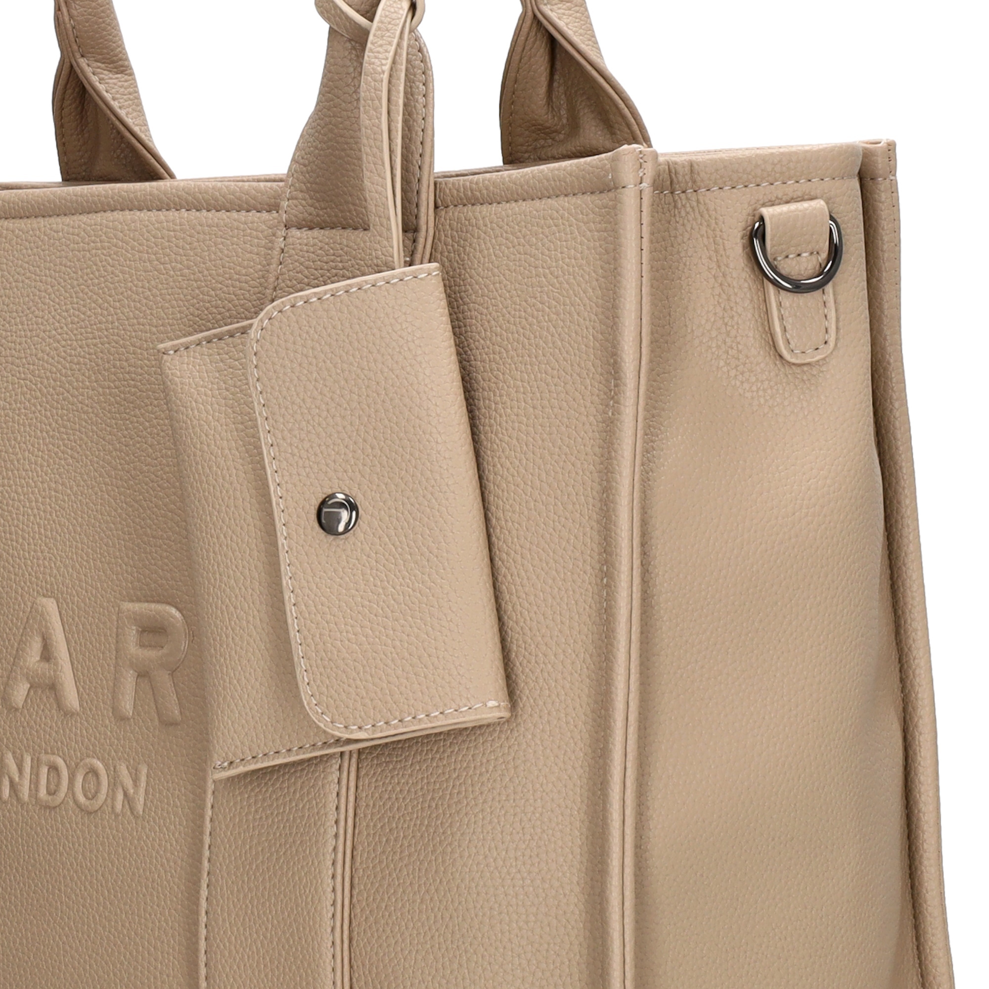 Charm London Charm London Bond Laptoptas 15,6 inch zand