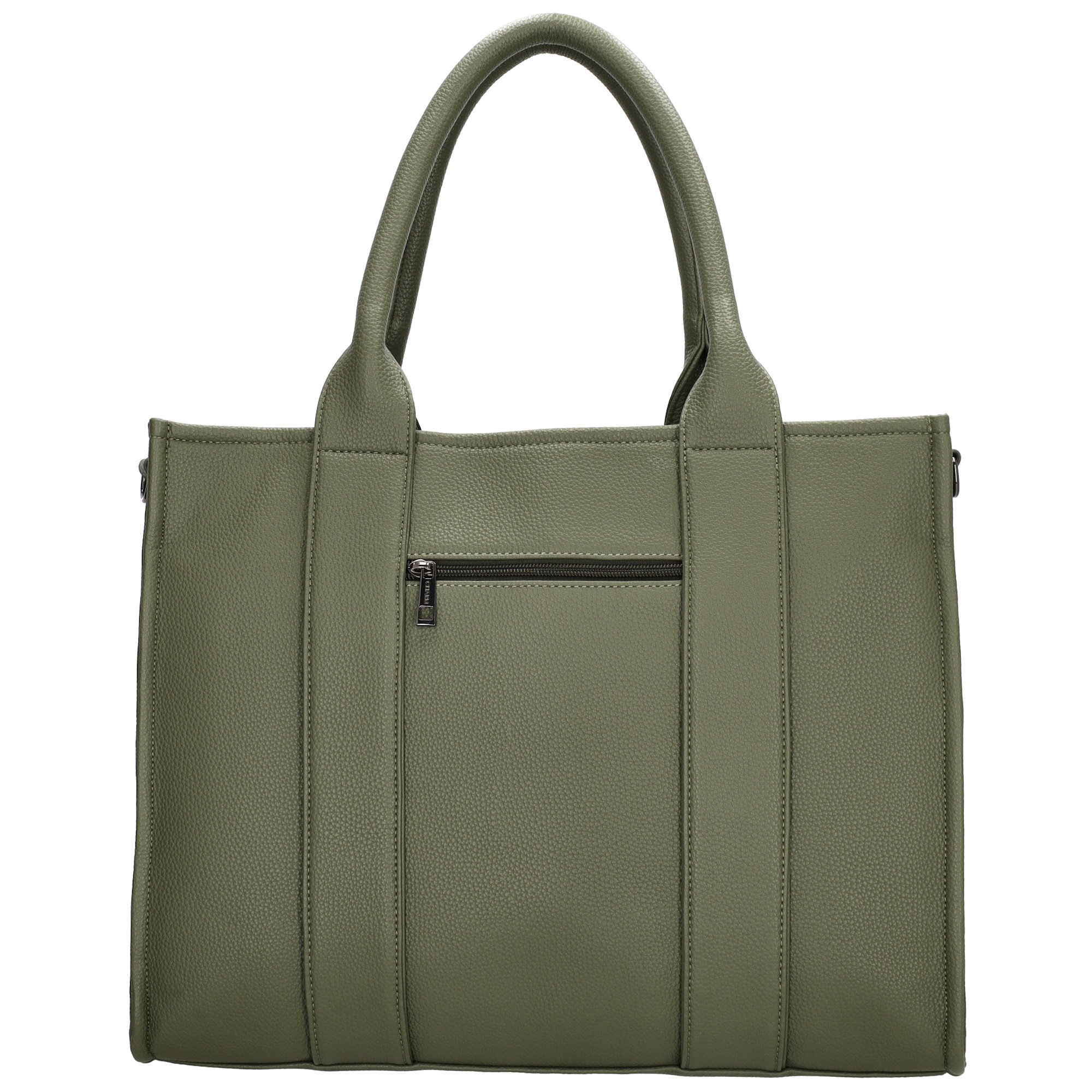 Charm London Bond Laptoptas 15,6 inch natuur groen