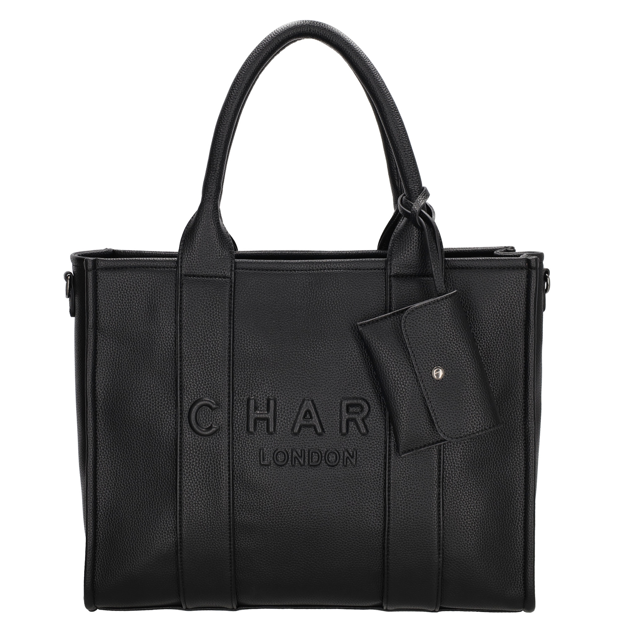 Charm London Bond Laptoptas 15,6 inch zwart