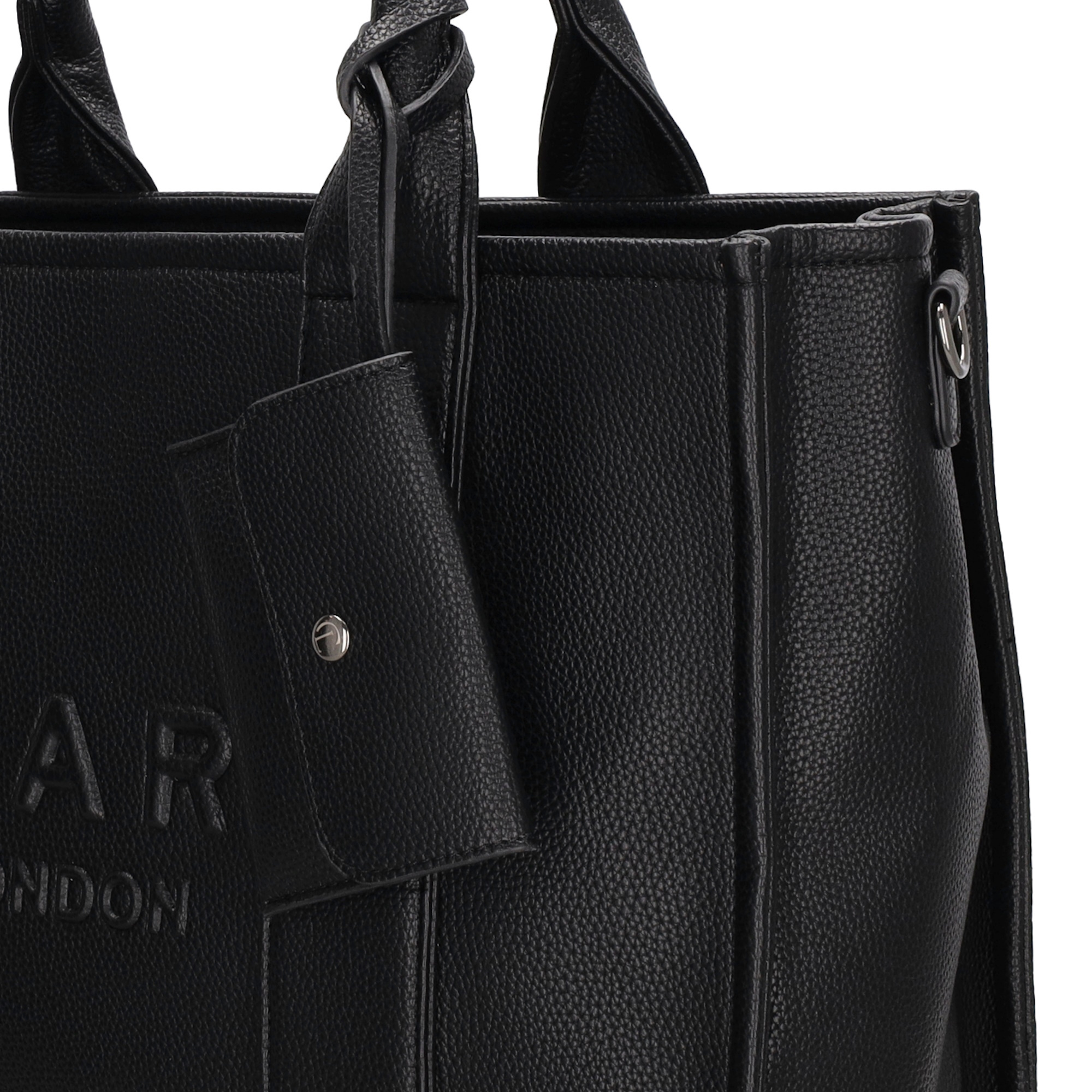 Charm London Bond Laptoptas 15,6 inch zwart