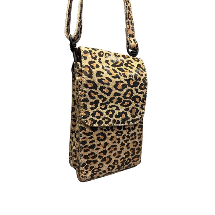 Bear Design Robbie 2.0 telefoon-schoudertasje small panther