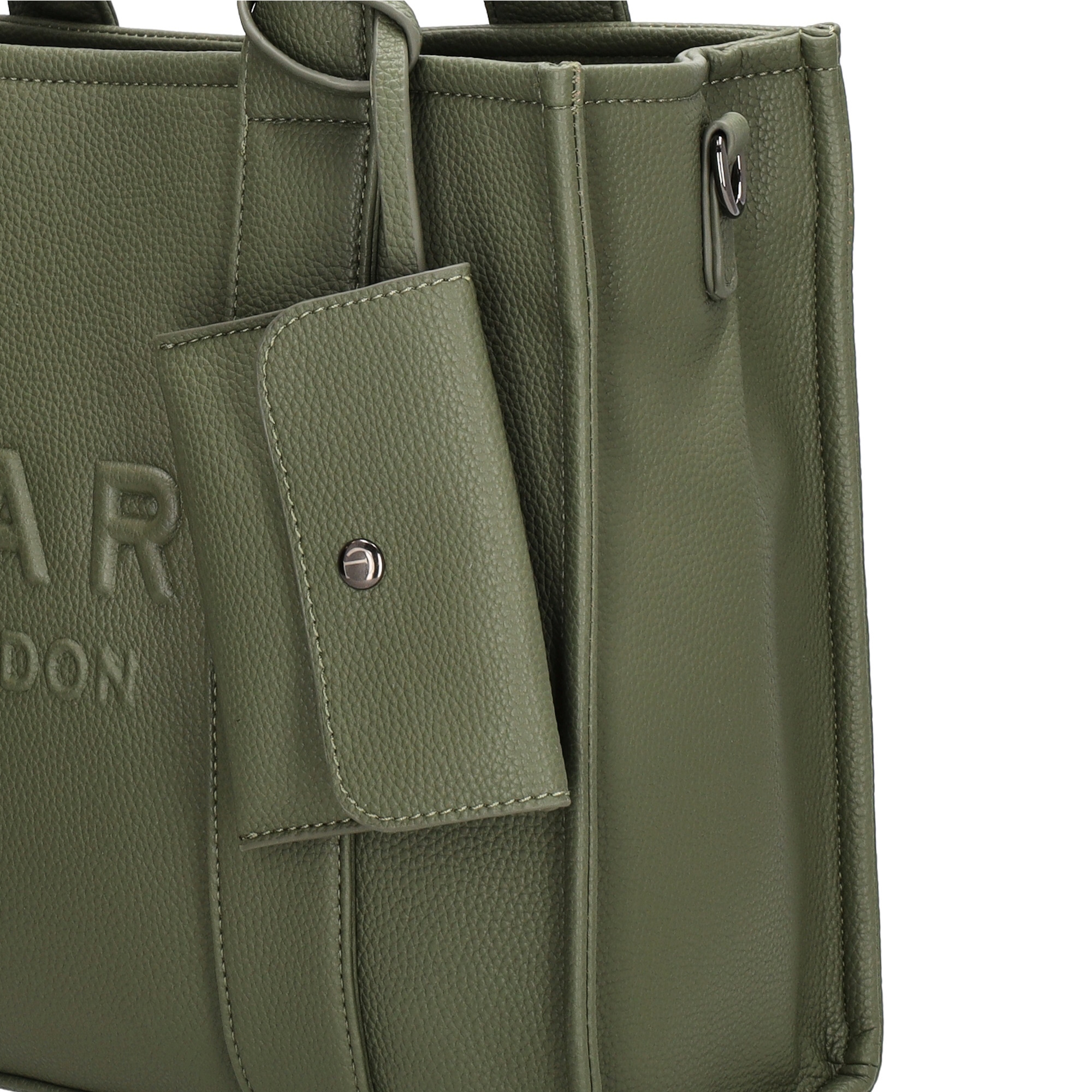 Charm London Charm London Bond middelgrote shopper natuur groen