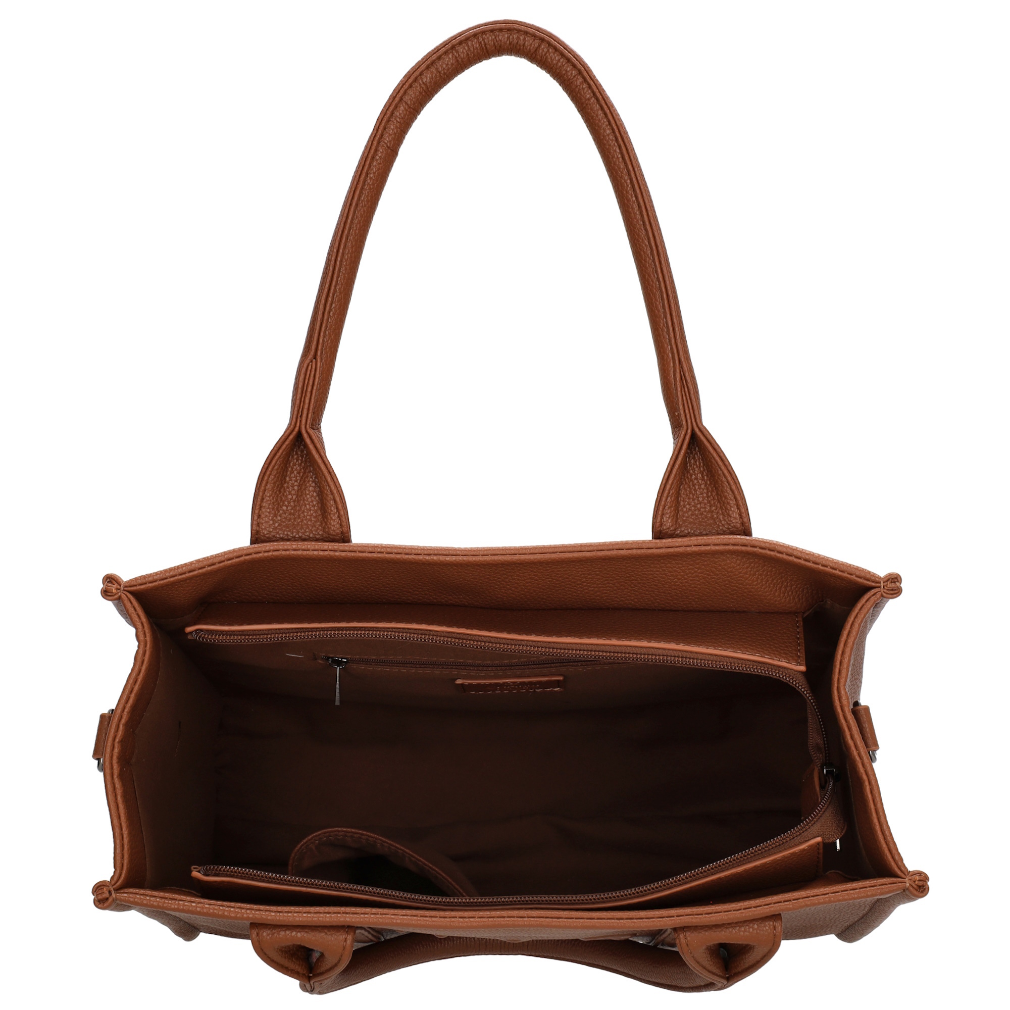 Charm London Charm London Bond middelgrote shopper bruin