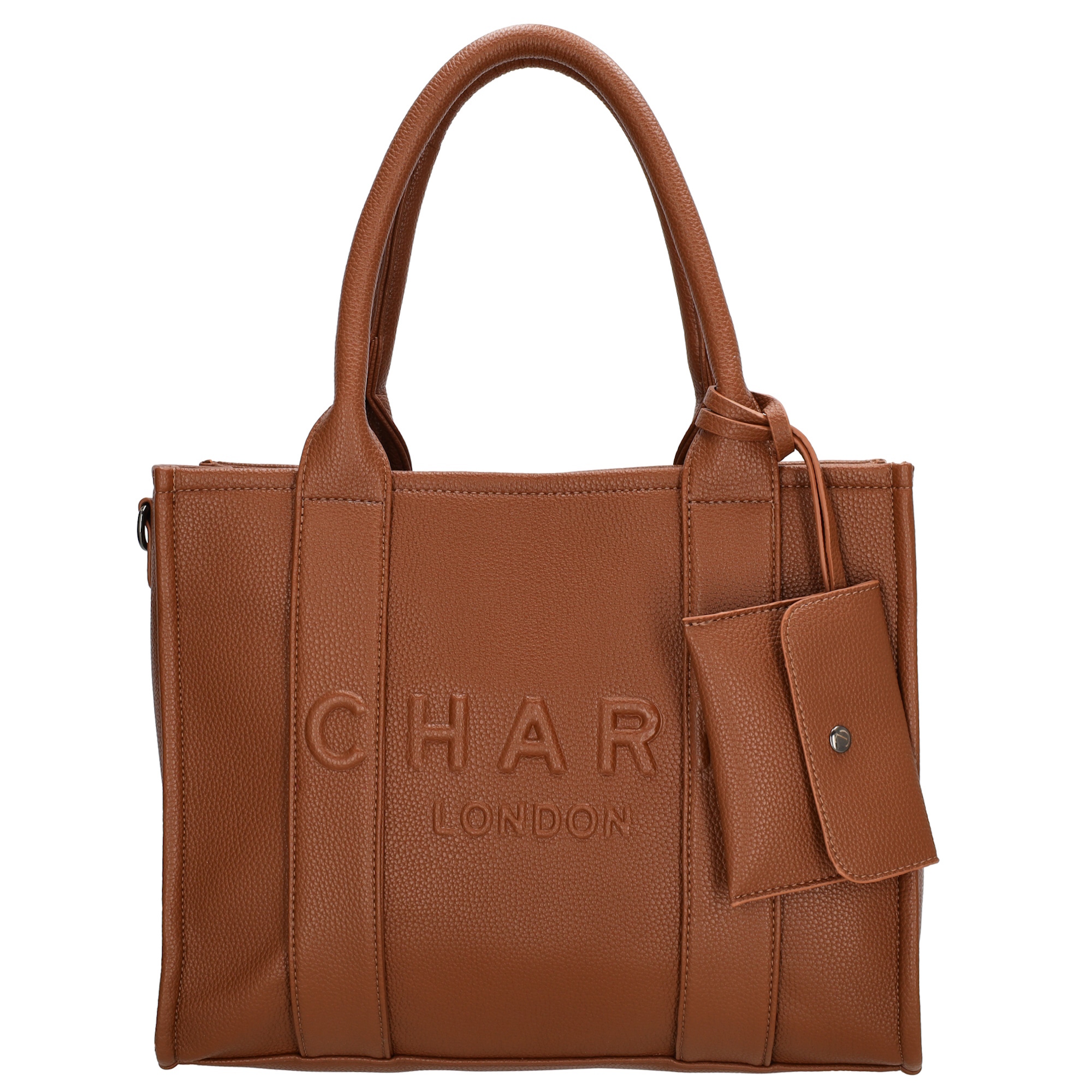 Charm London Charm London Bond middelgrote shopper bruin