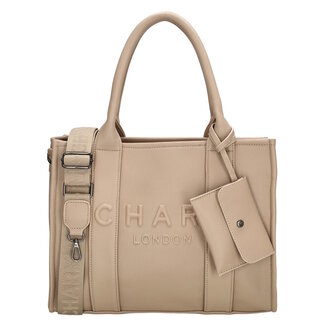 Charm London Bond middelgrote shopper zand