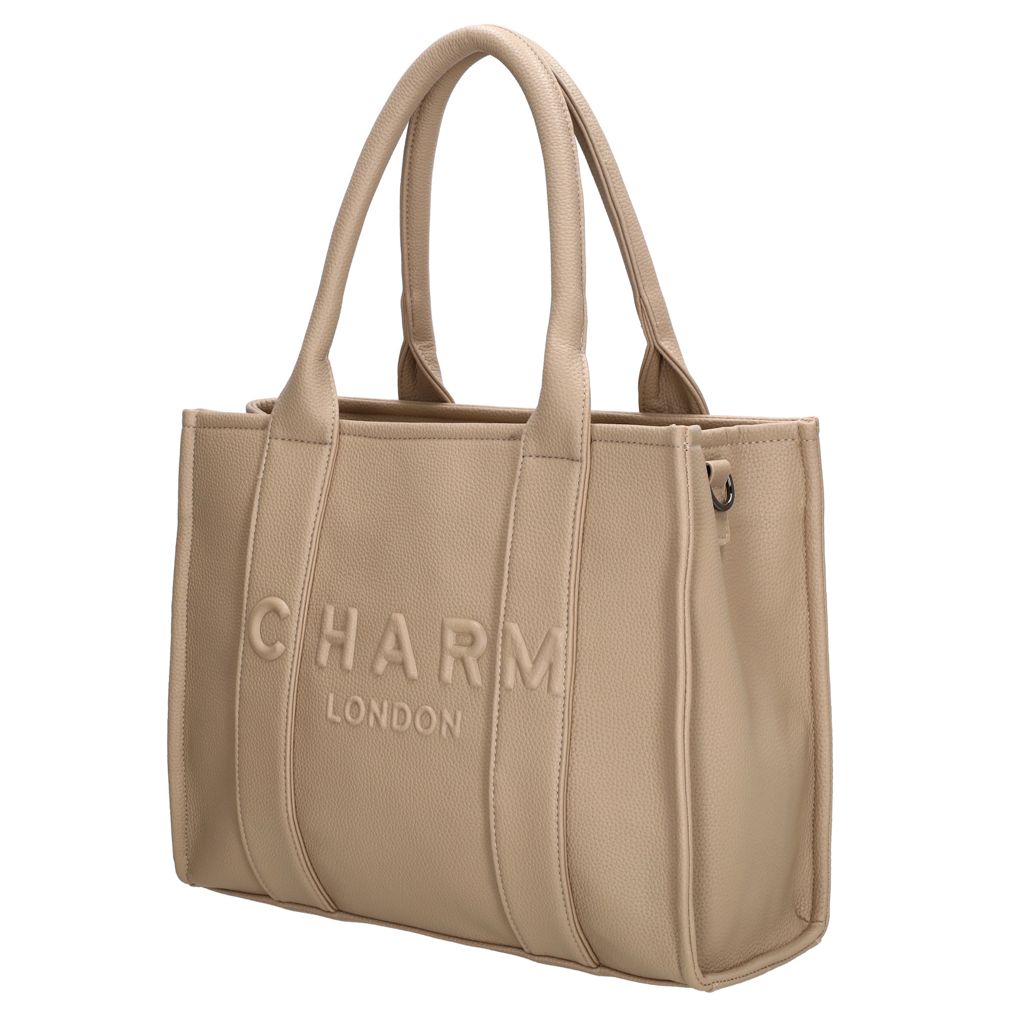 Charm London Charm London Bond middelgrote shopper zand