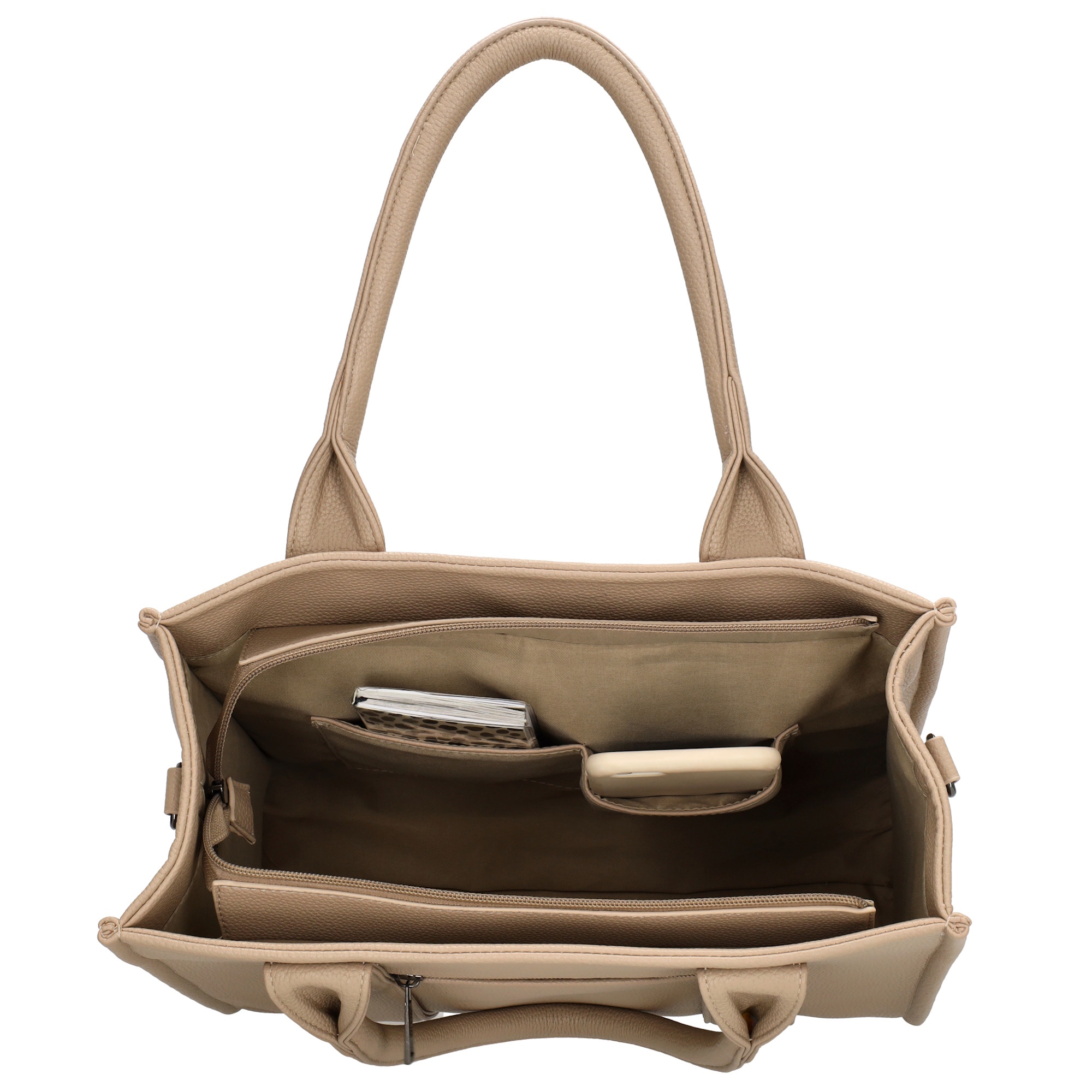 Charm London Charm London Bond middelgrote shopper zand