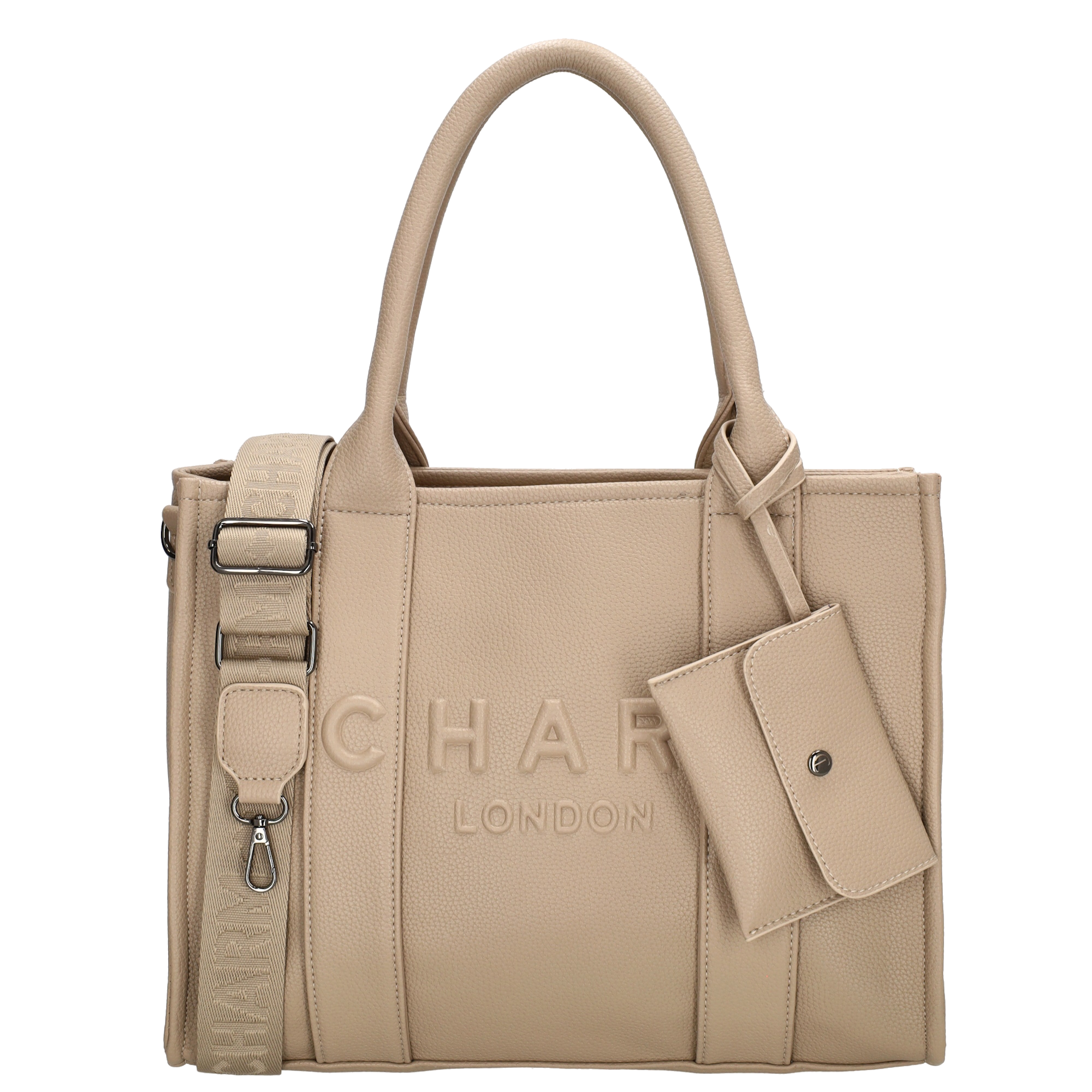 Charm London Charm London Bond middelgrote shopper zand