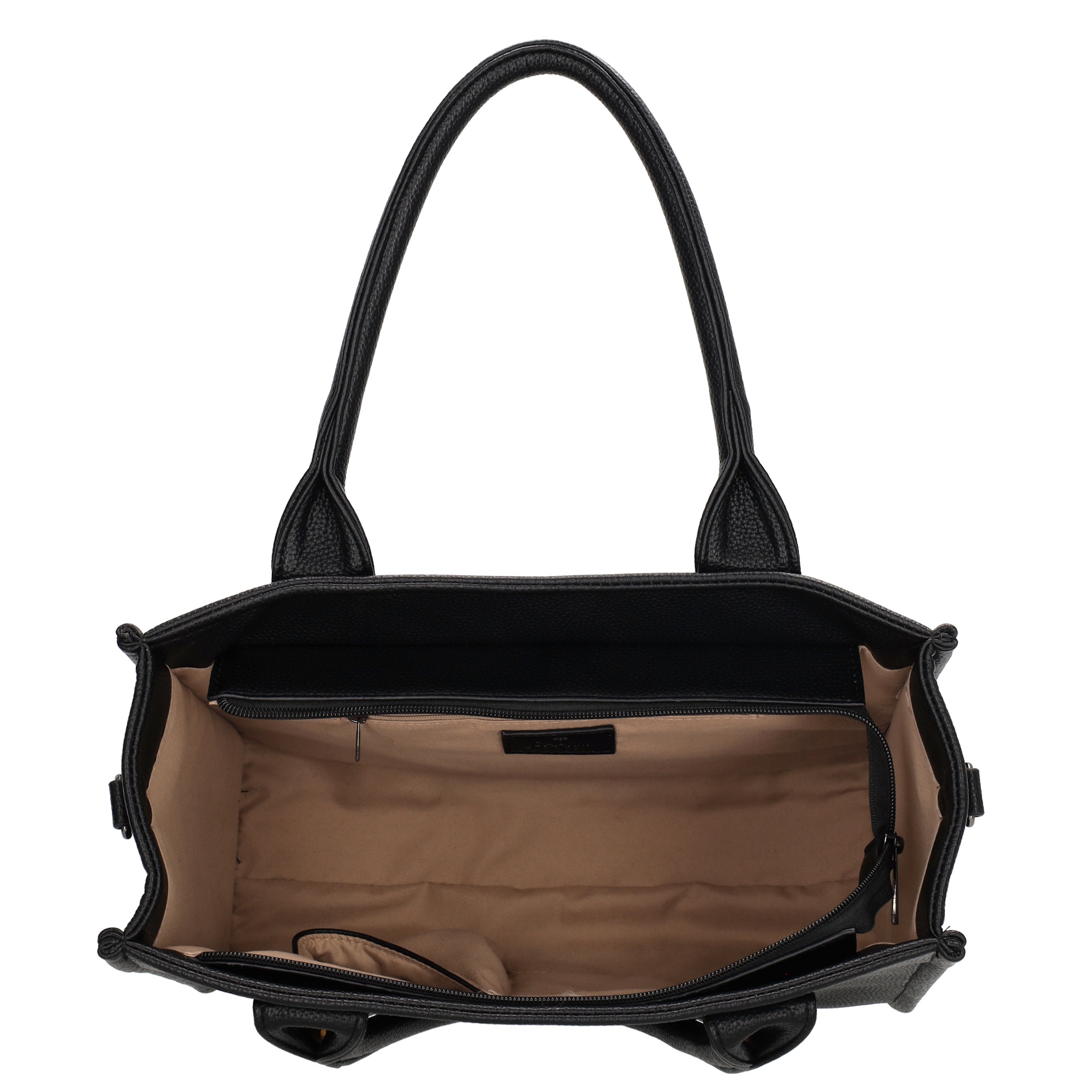 Charm London Charm London Bond middelgrote shopper zwart