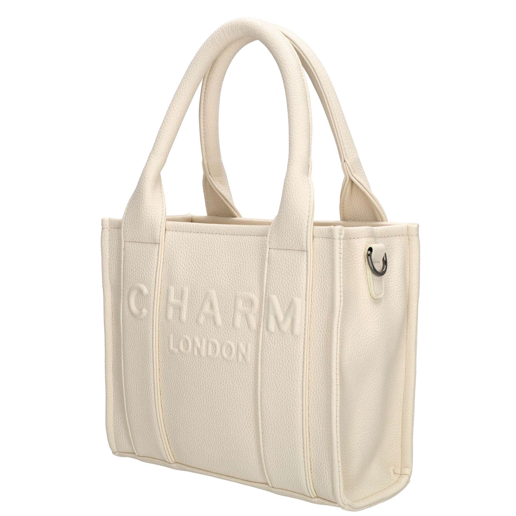 Charm London Charm London Bond Handtas-schoudertas off white
