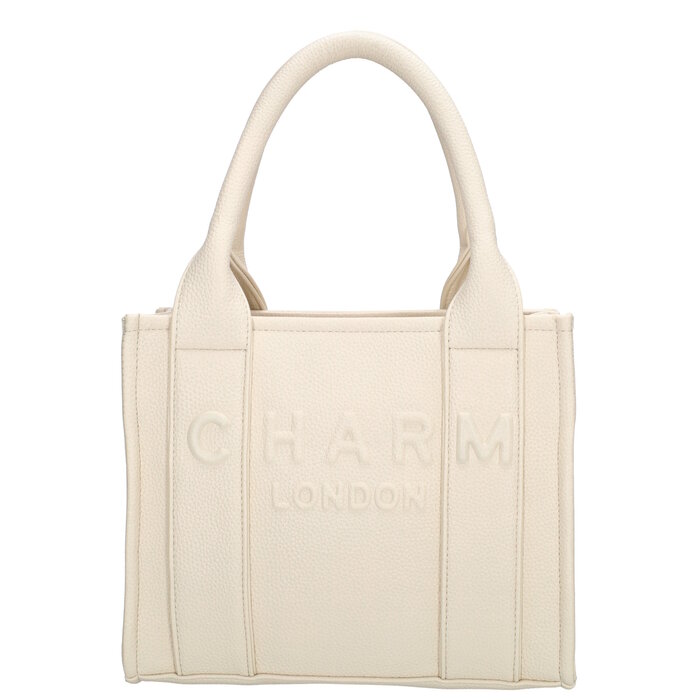 Charm London Charm London Bond Handtas-schoudertas off white