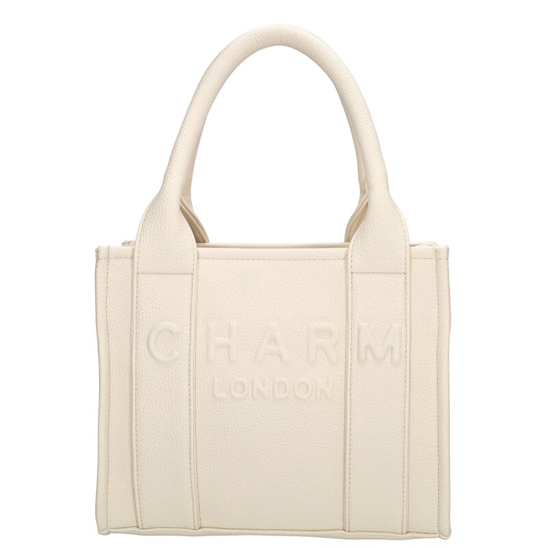 Charm London Charm London Bond Handtas-schoudertas off white