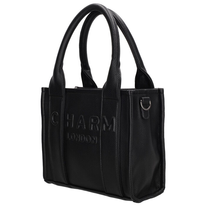 Charm London Charm London Bond Handtas-schoudertas zwart