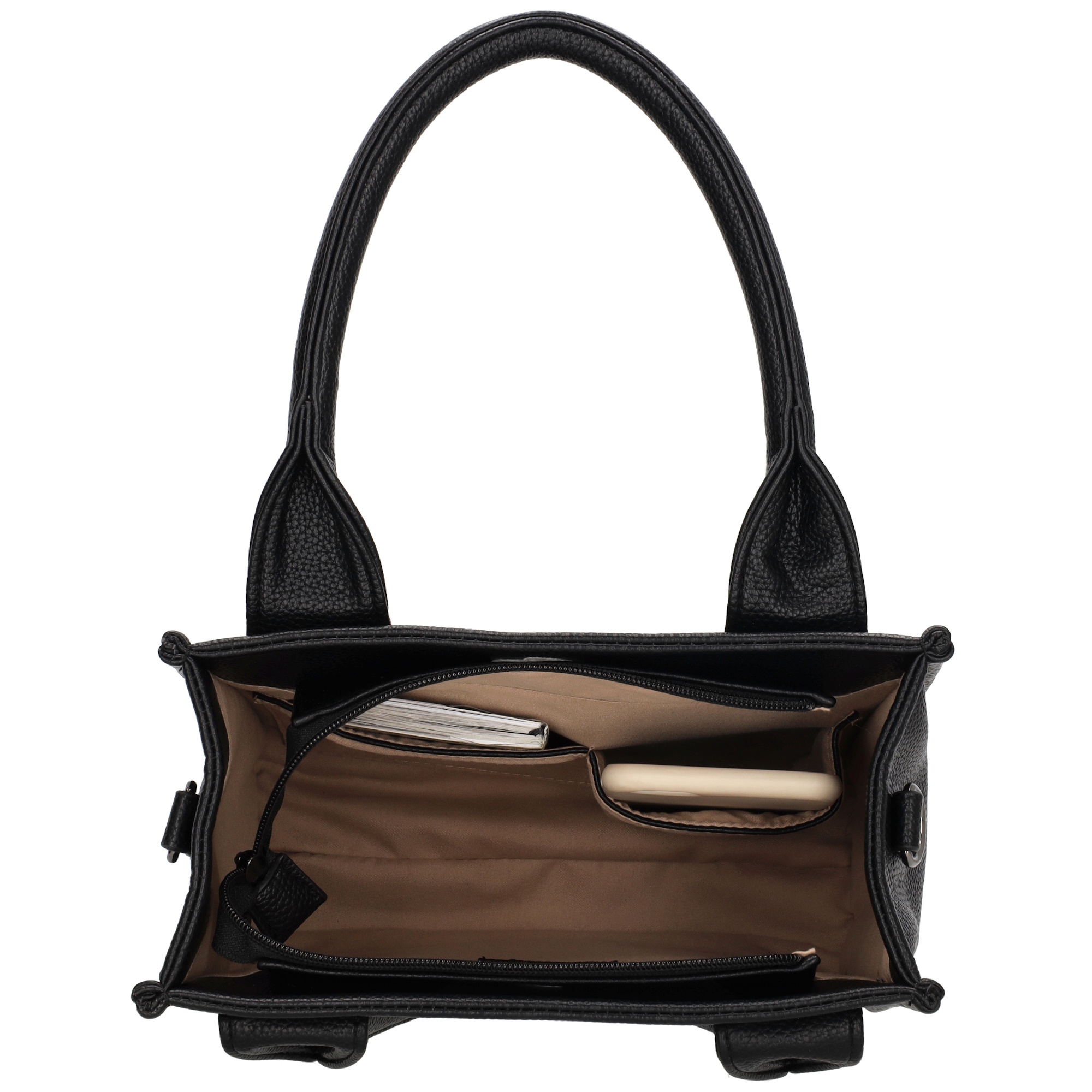 Charm London Charm London Bond Handtas-schoudertas zwart