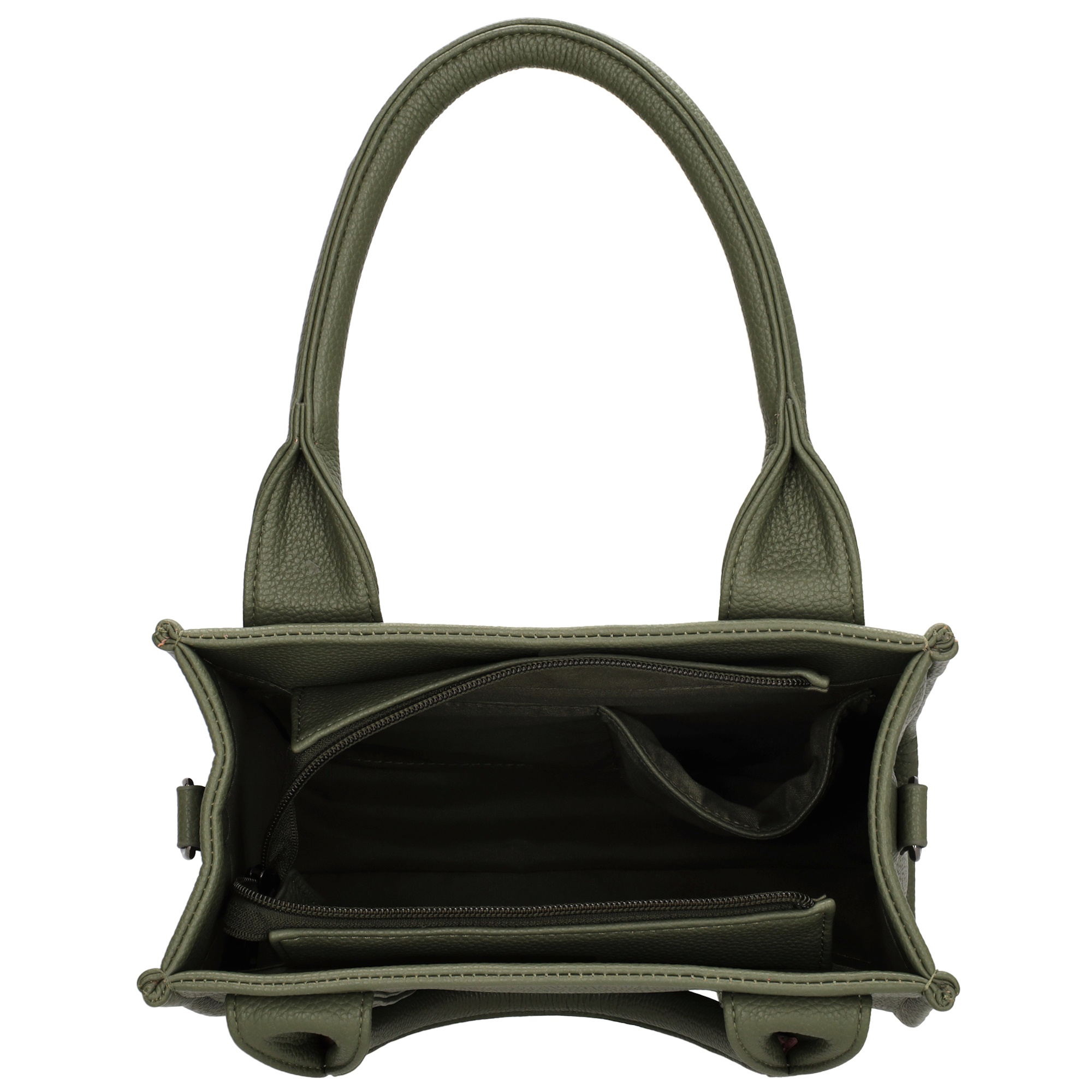 Charm London Charm London Bond Handtas-schoudertas natuur groen