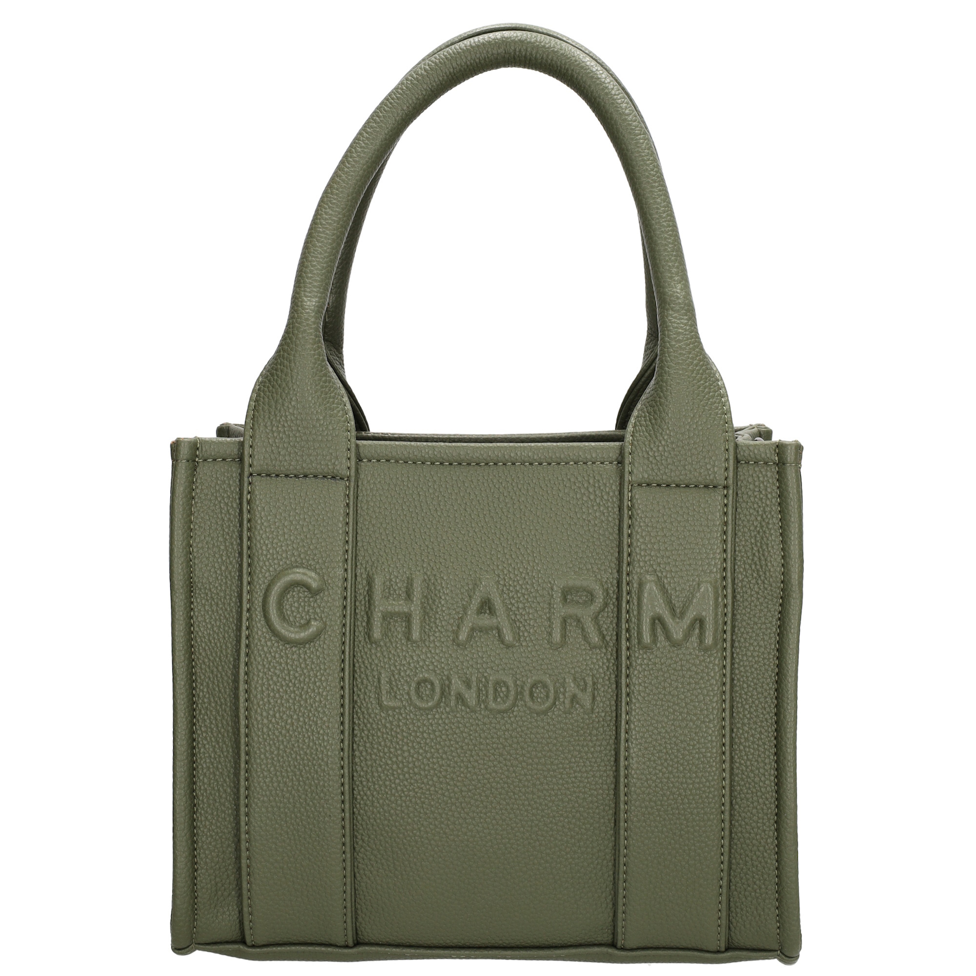 Charm London Charm London Bond Handtas-schoudertas natuur groen