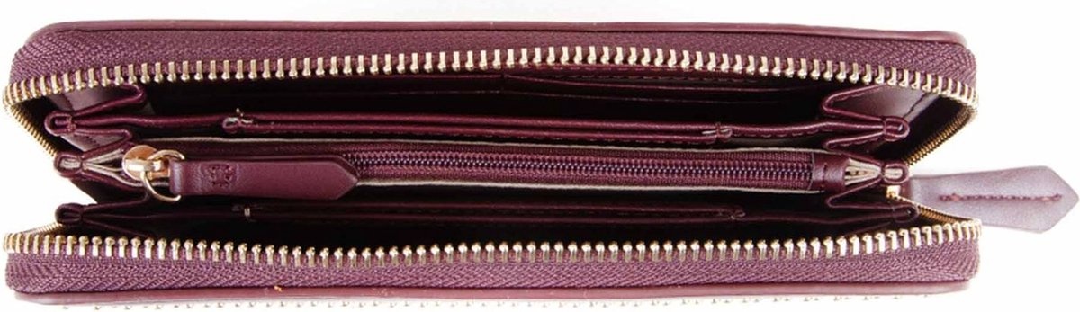 Valentino Valentino Shine RE ritsportemonnee vino