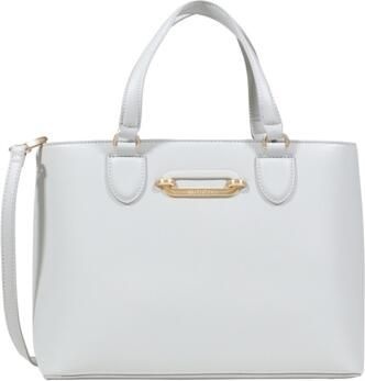 Valentino Mario Valentino Why RE shopper-schoudertas licht grijs