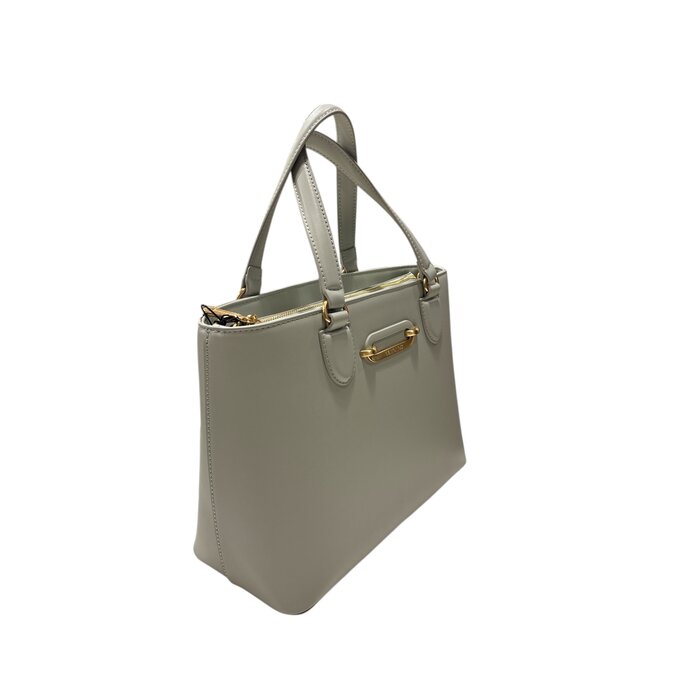 Valentino Mario Valentino Why RE shopper-schoudertas licht grijs