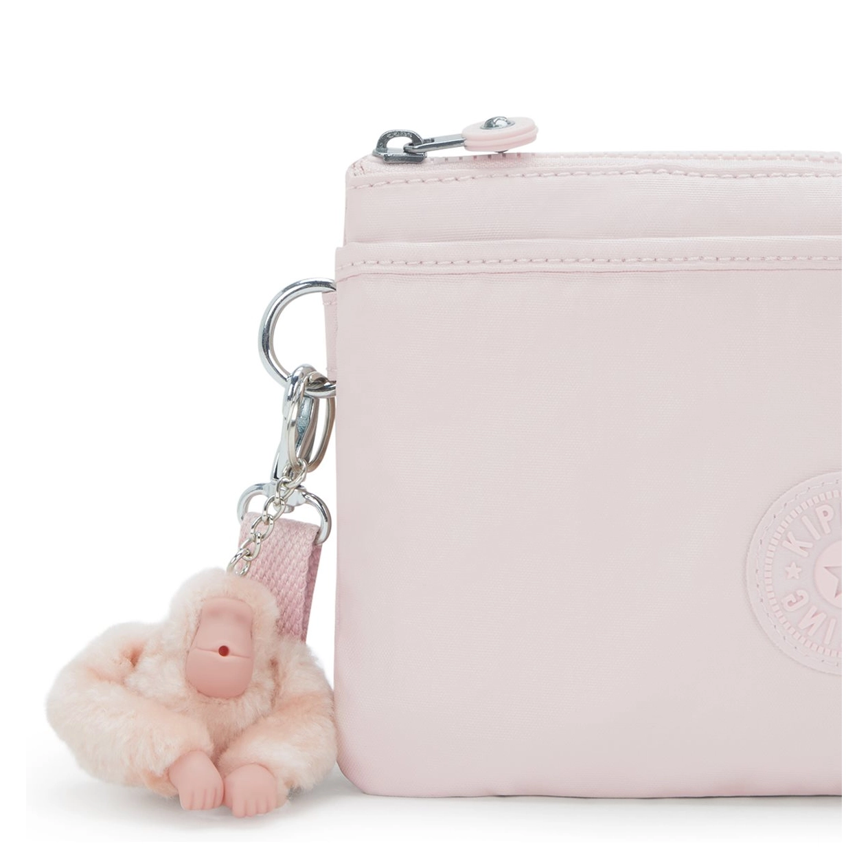 Kipling Kipling Riri crossbody-schoudertasje pink shine