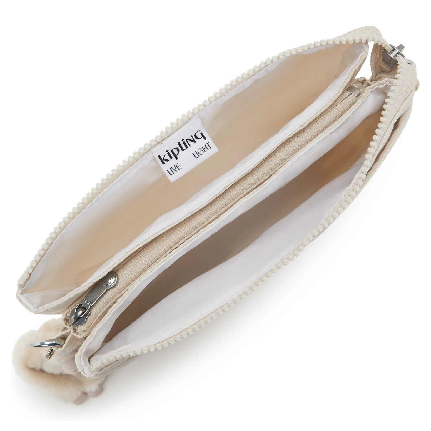 Kipling Kipling Riri crossbody-schoudertasje hideway beige