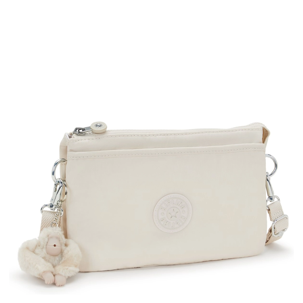 Kipling Kipling Riri crossbody-schoudertasje hideway beige