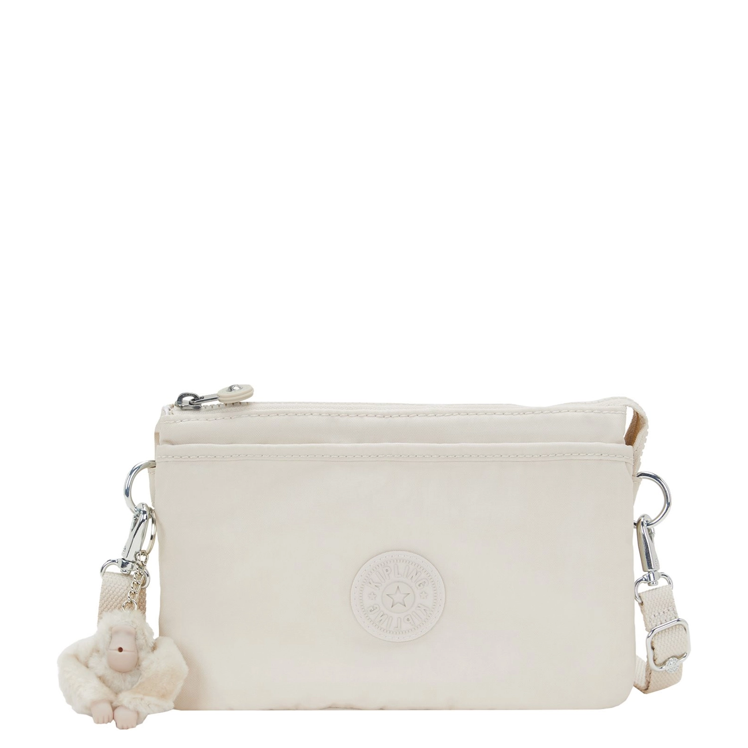 Kipling Kipling Riri crossbody-schoudertasje hideway beige