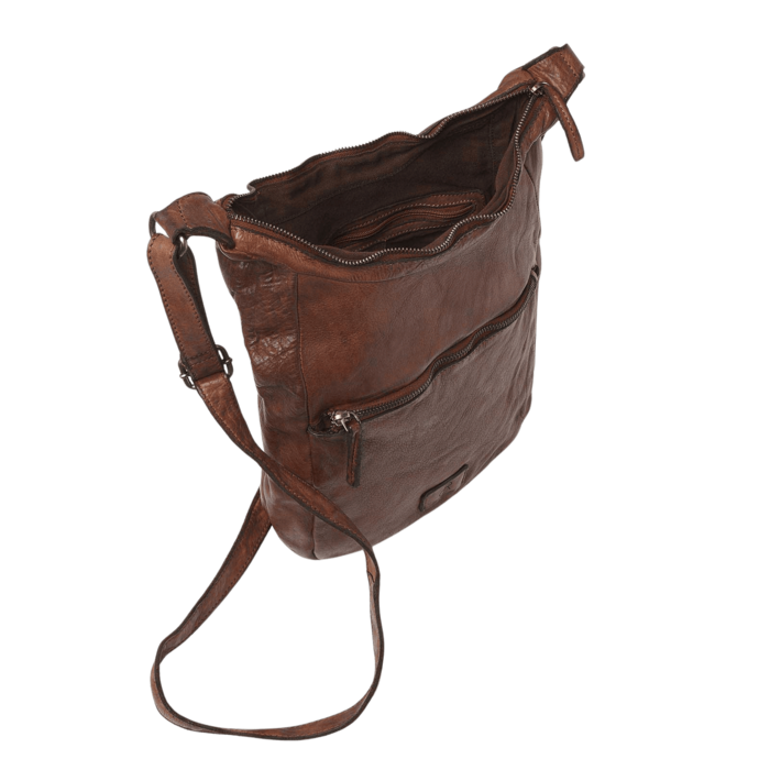 De Rooy Amsterdam De Rooy Amsterdam Capri schoudertas chestnut