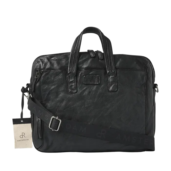 De Rooy Amsterdam De Rooy Amsterdam Capri 14" laptop-werktas zwart