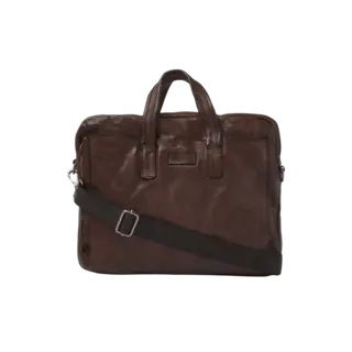 De Rooy Amsterdam Capri 14" laptop-werktas bruin