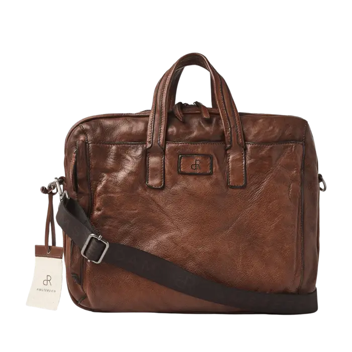 De Rooy Amsterdam De Rooy Amsterdam Capri 14" laptop-werktas chestnut
