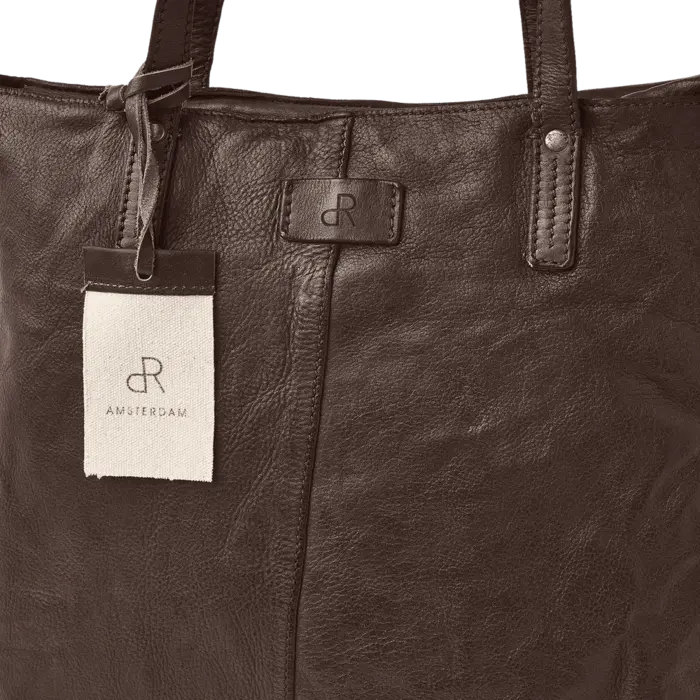 De Rooy Amsterdam De Rooy Amsterdam Capri shopper bruin