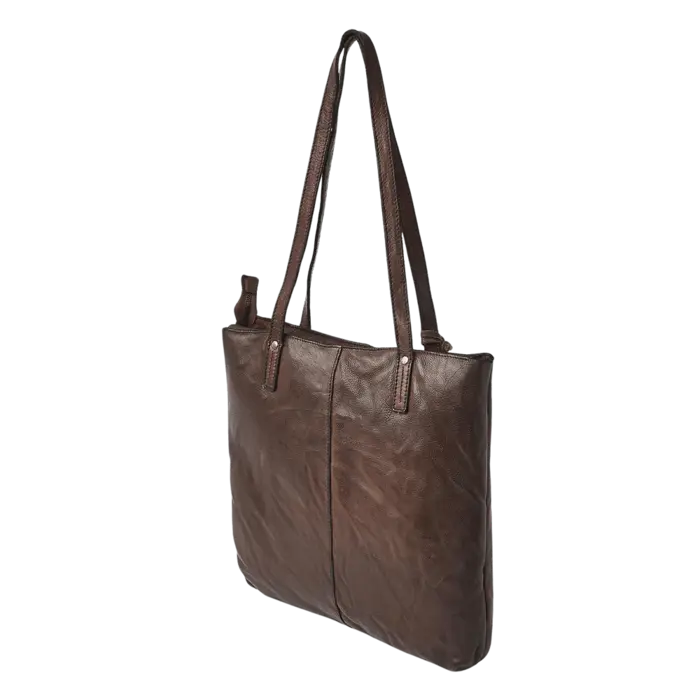 De Rooy Amsterdam De Rooy Amsterdam Capri shopper bruin