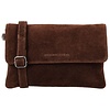Hide&Stiches Brazos enveloppe-tas dark brown