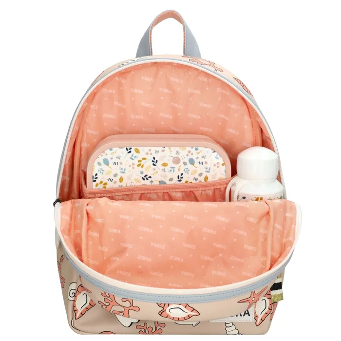 Zebra Trends Zebra Trends kinderrugzak schelpen