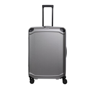 Travelite Millennium 76 cm 4-wiel trolley zilver