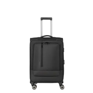 Travelite Crosslite 5.0 Medium 4-wiel trolley zwart