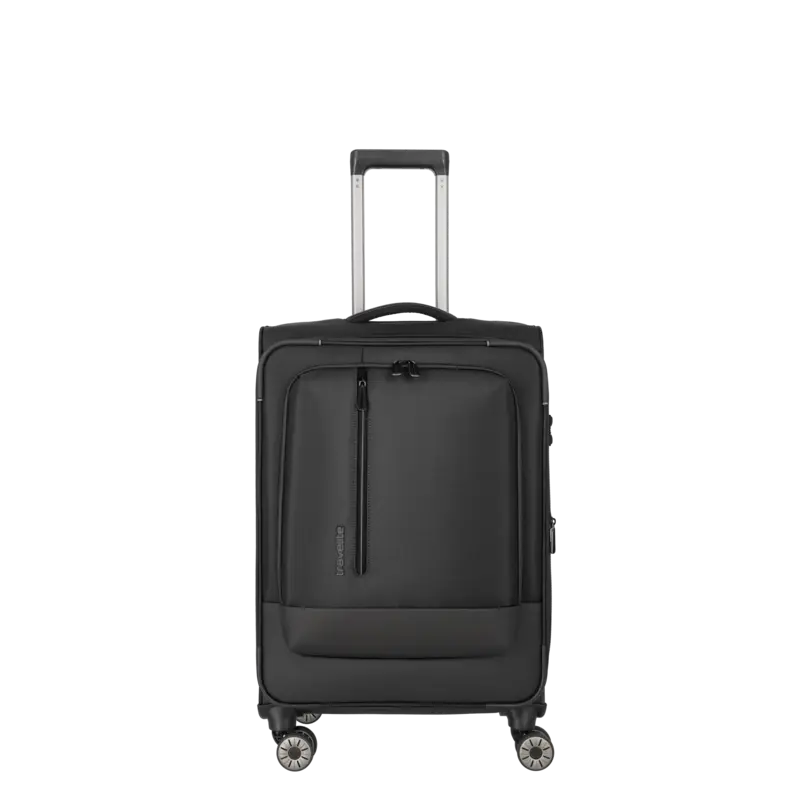 Travelite Travelite Crosslite 5.0 Medium 4-wiel trolley zwart