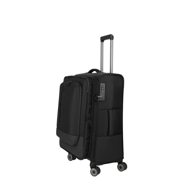 Travelite Travelite Crosslite 5.0 Medium 4-wiel trolley zwart