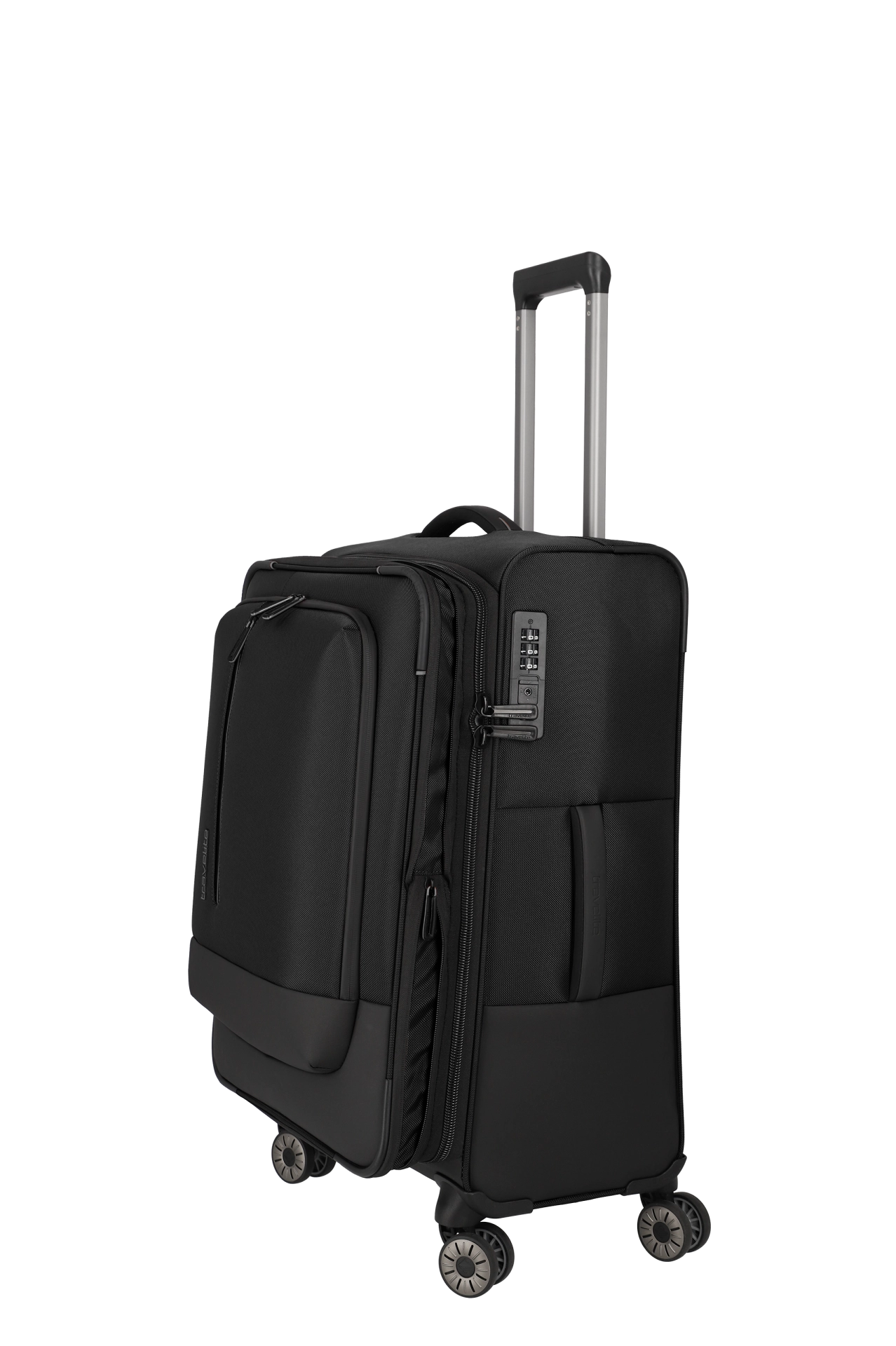 Travelite Travelite Crosslite 5.0 Medium 4-wiel trolley zwart