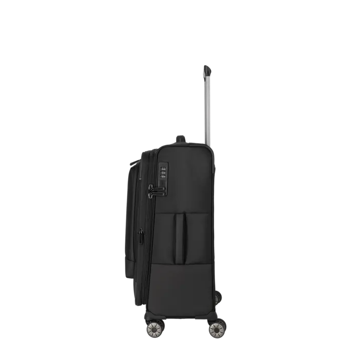 Travelite Travelite Crosslite 5.0 Medium 4-wiel trolley zwart