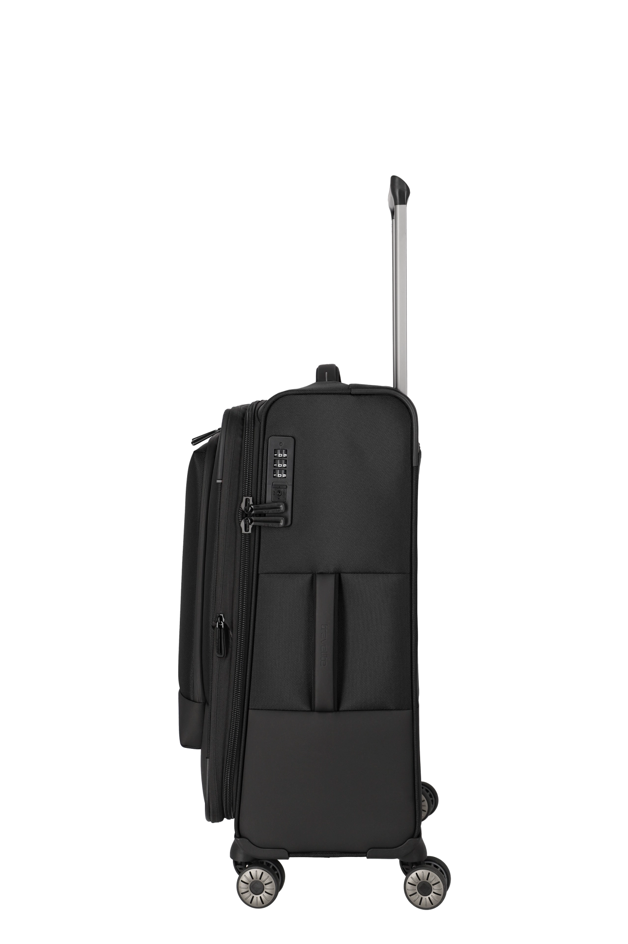 Travelite Travelite Crosslite 5.0 Medium 4-wiel trolley zwart