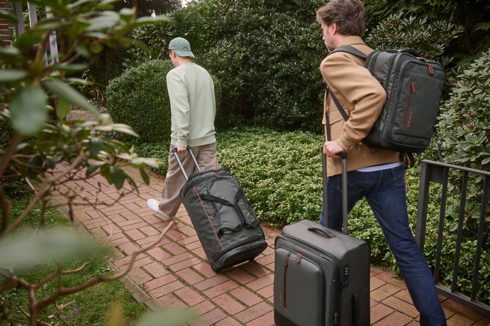 Travelite Travelite Crosslite 5.0 Medium 4-wiel trolley zwart