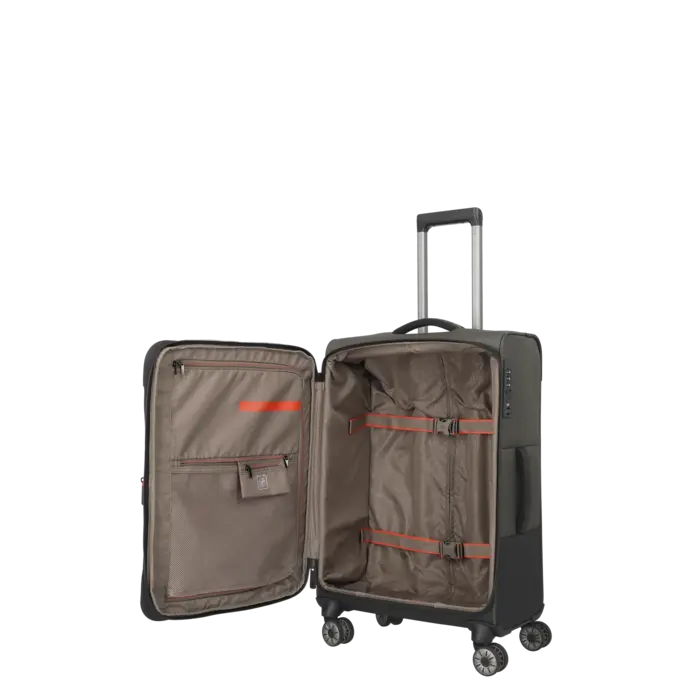 Travelite Travelite Crosslite 5.0 Medium 4-wiel trolley olive