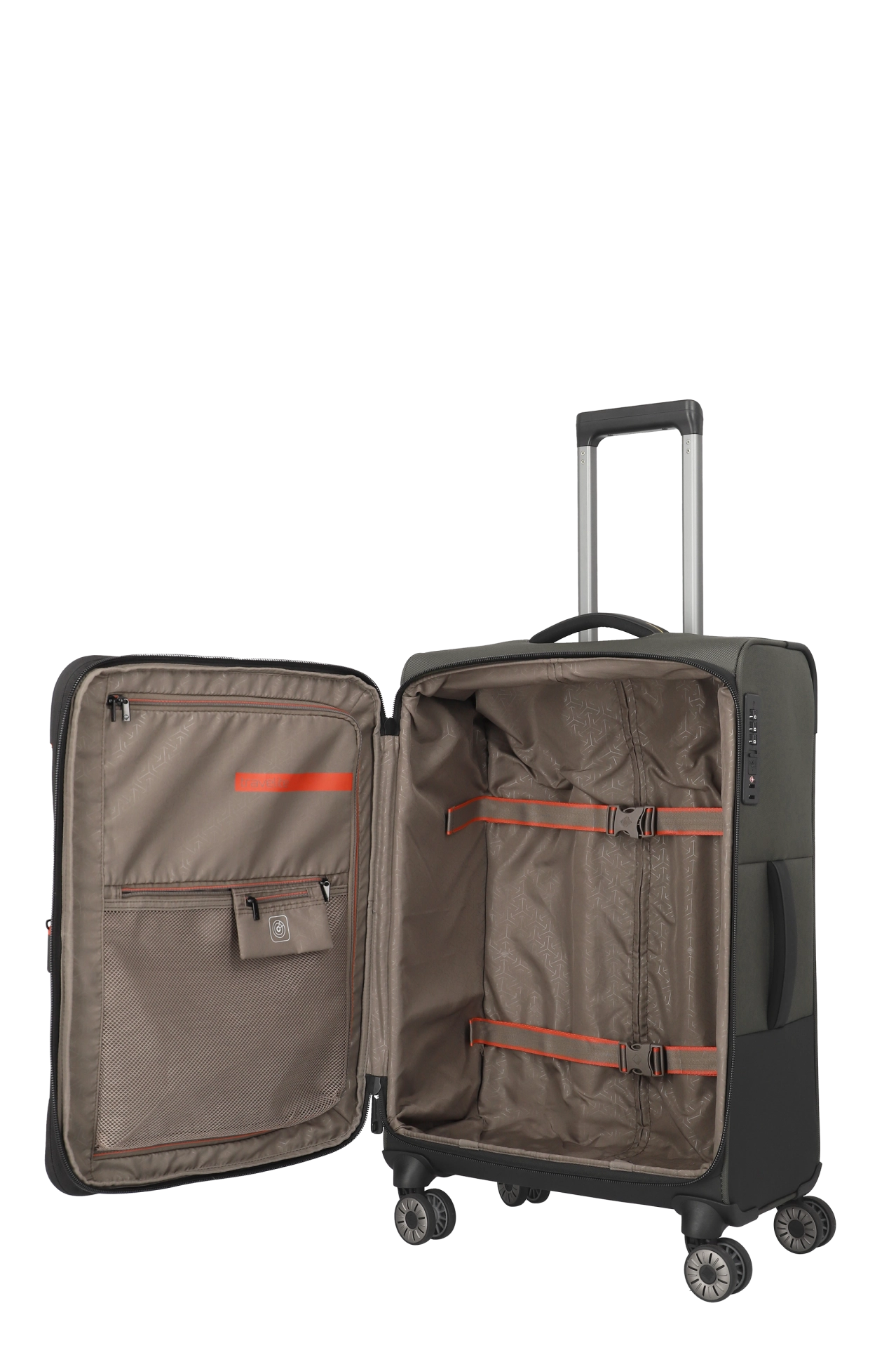 Travelite Travelite Crosslite 5.0 Medium 4-wiel trolley olive