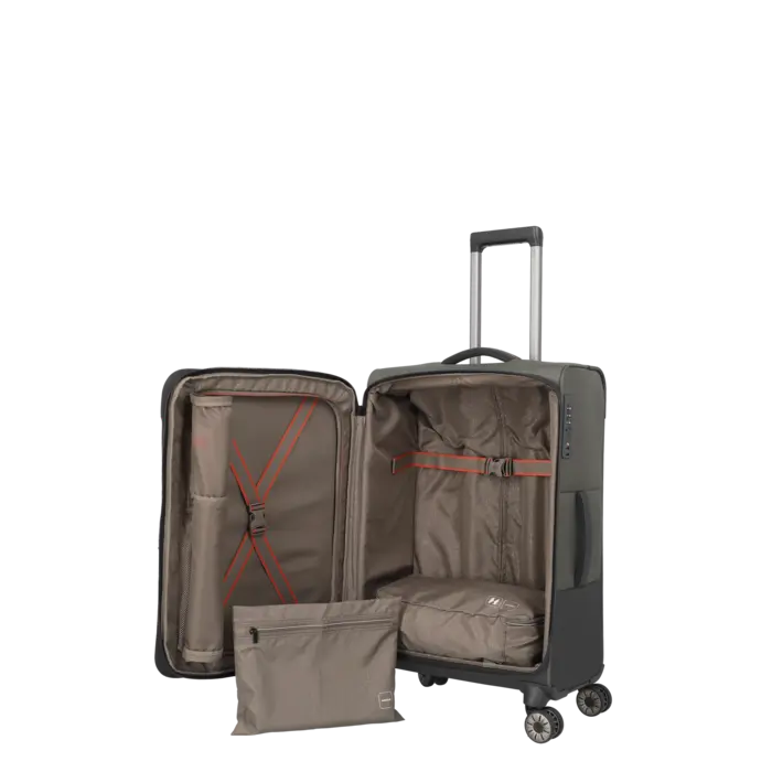 Travelite Travelite Crosslite 5.0 Medium 4-wiel trolley olive