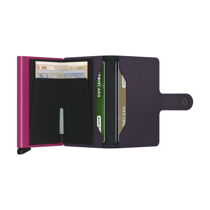 Secrid Secrid Miniwallet Matte dark purple-fuchsia