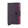 Secrid Miniwallet Matte dark purple-fuchsia
